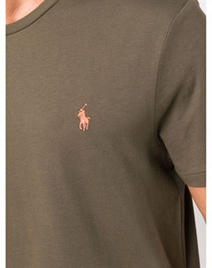 Футболка с вышитым логотипом Polo ralph lauren