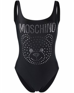 Купальник Teddy Bear с кристаллами Moschino