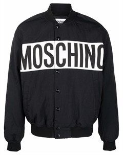 Бомбер с логотипом Moschino