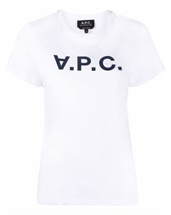 Футболка с логотипом A.p.c.