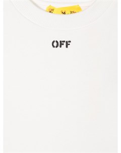 Платье с оборками Off-white kids