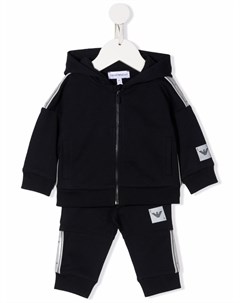 Спортивный костюм с нашивкой логотипом Emporio armani kids