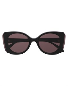 Массивные солнцезащитные очки в круглой оправе Alexander mcqueen eyewear