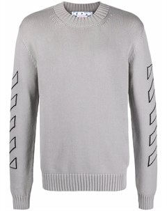 Джемпер с вышитым логотипом Off-white