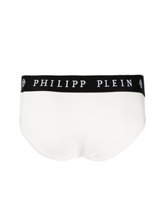 Комплект из двух трусов брифов с принтом Philipp plein