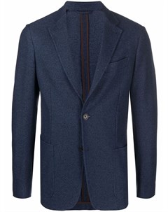 Однобортный пиджак строгого кроя Ermenegildo zegna