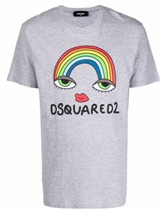 Футболка с принтом Dsquared2