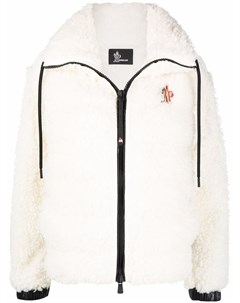 Пуховик из шерпы Moncler grenoble