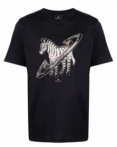 Футболка с принтом Space Zebra Ps paul smith