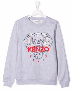 Толстовка с вышитым логотипом Kenzo kids