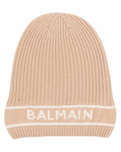 Шапка бини с логотипом Balmain