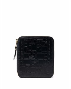 Кошелек с тисненым логотипом Comme des garçons wallet