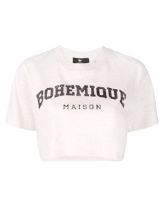 Футболка с логотипом Maison bohemique