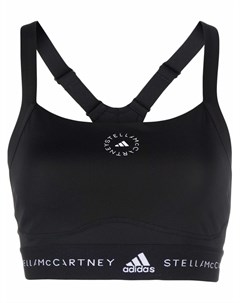 Спортивный бюстгальтер с логотипом Adidas by stella mccartney