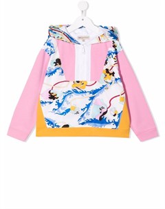 Худи в стиле колор блок Emilio pucci junior