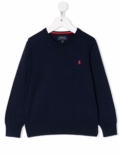 Джемпер с вышитым логотипом Ralph lauren kids