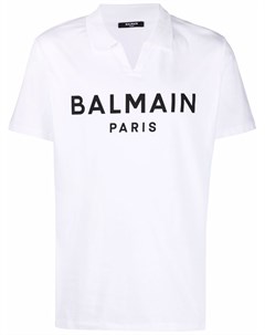 Рубашка поло с логотипом Balmain