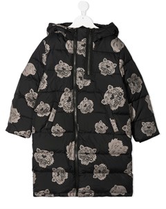 Пуховик с принтом Tiger Kenzo kids