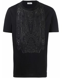 Футболка с вышивкой пейсли Etro