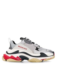 Кроссовки Triple S с вышитым логотипом Balenciaga