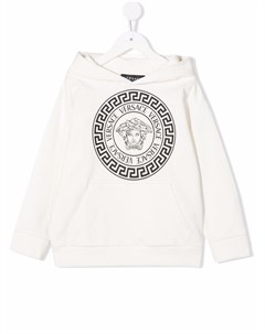 Худи с логотипом Medusa Versace kids