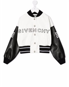 Бомбер с нашивкой логотипом Givenchy kids