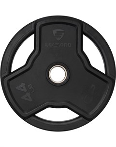 Диск для штанги Premium Rubber 20 кг черный NL LP8330 20 00 00 00 Livepro