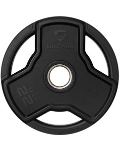 Диск для штанги Premium Rubber 10 кг черный NL LP8330 10 00 00 00 Livepro