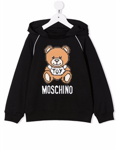 Худи с логотипом Moschino kids