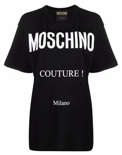 Футболка с логотипом Moschino