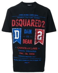 Футболка с логотипом Dsquared2