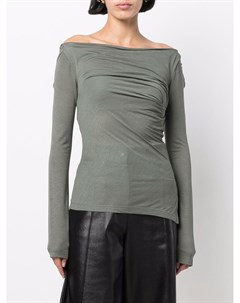 Топ с открытыми плечами Helmut lang