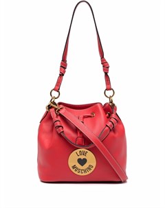 Сумка ведро с логотипом Love moschino