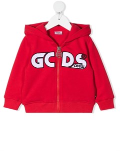 Худи на молнии с логотипом Gcds kids