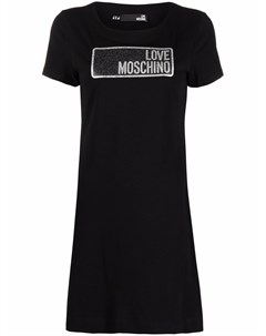 Футболка с логотипом Love moschino