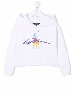 Укороченное худи Polo Pony Ralph lauren kids