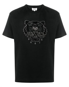 Футболка с вышивкой Tiger Kenzo