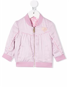 Бомбер на молнии с логотипом Chloé kids