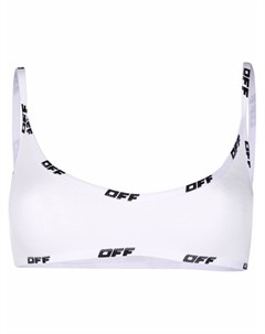 Бюстгальтер бралетт с логотипом Off-white