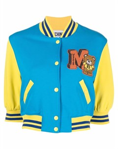 Укороченный бомбер Teddy Bear Moschino