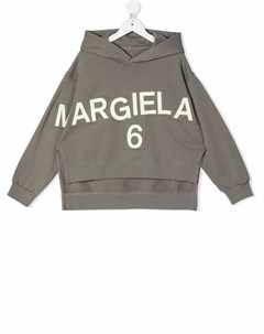 Худи с логотипом Mm6 maison margiela kids