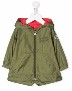 Пальто на молнии с капюшоном Moncler enfant