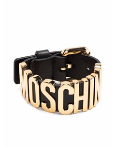 Браслет с логотипом Moschino