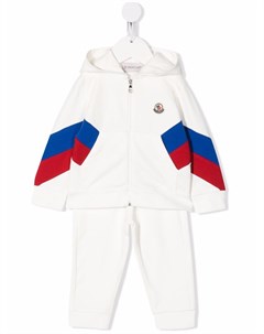 Спортивный костюм с отделкой в полоску Moncler enfant