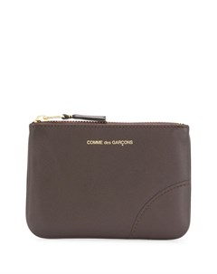 Кошелек на молнии с логотипом Comme des garçons wallet