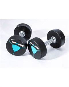 Гантель Premium Urethane Dumbbells 24 кг черный синий NL LP8000 24 00 00 00 Livepro