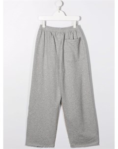 Спортивные брюки с контрастной вставкой Mm6 maison margiela kids