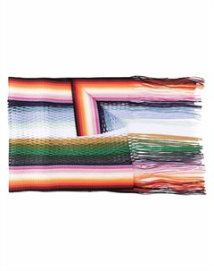 Полосатый шарф с кисточками Missoni