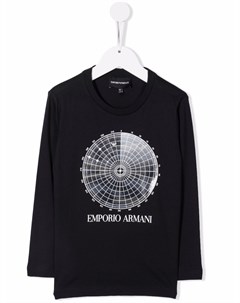 Футболка с логотипом Emporio armani kids