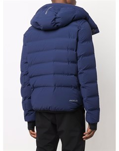 Пуховик с нашивкой логотипом Moncler grenoble